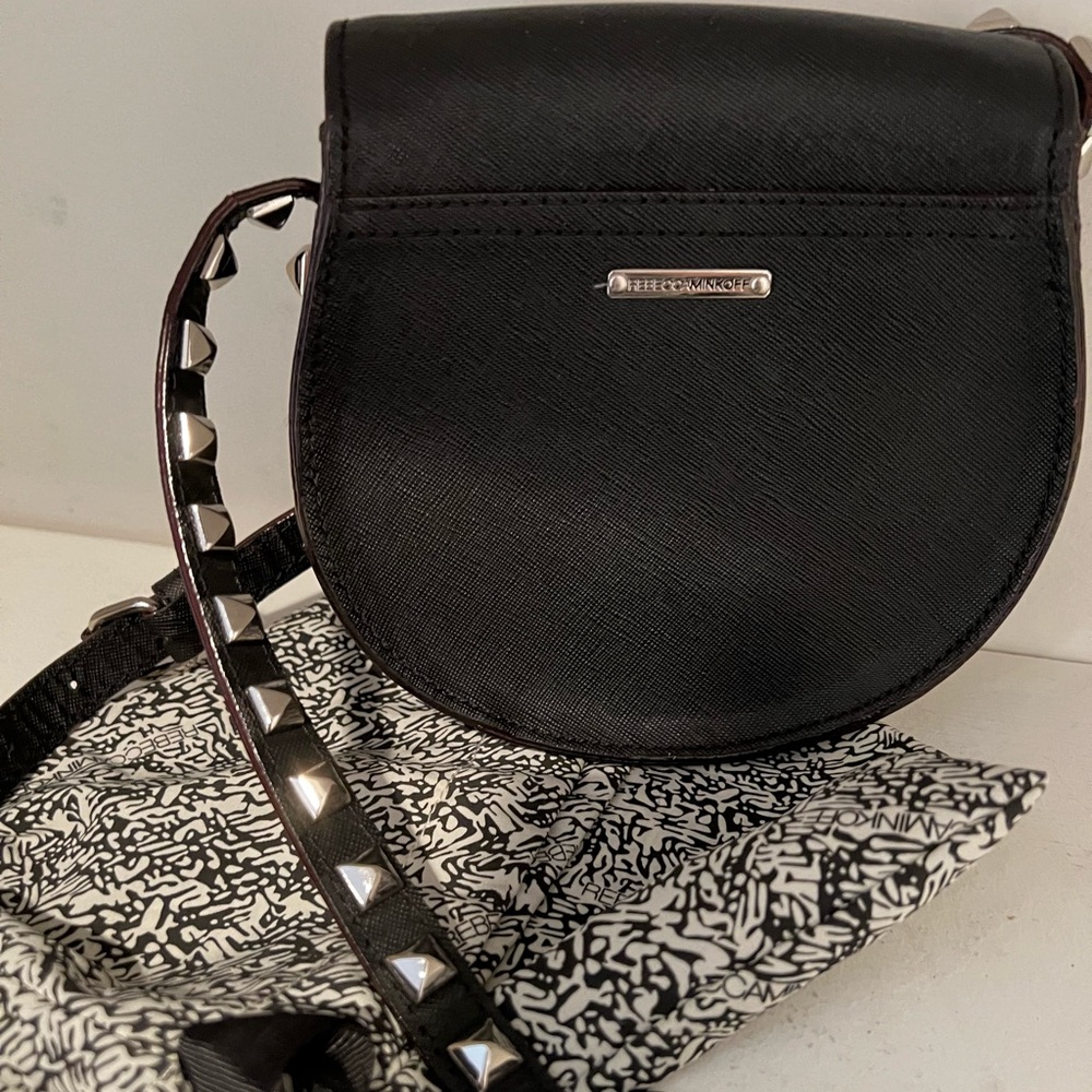 Rebecca Minkoff Studded Crossbody in Black